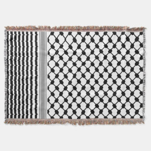 Cobertor Palestino Hatta Keffiyeh Kufiya Folk (2 Padrão)