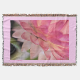 Cobertor Palha rosa-branca