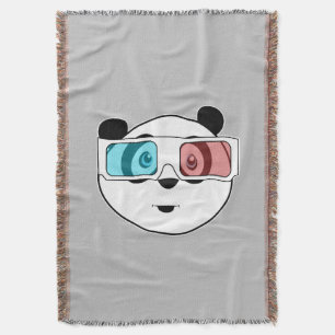 Cobertor Panda - 3D