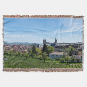 Cobertor Panorama da antiga cidade histórica de Bamberg, Al
