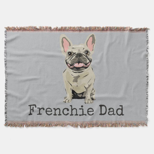 Cobertor Papai Frenchie (Frente)