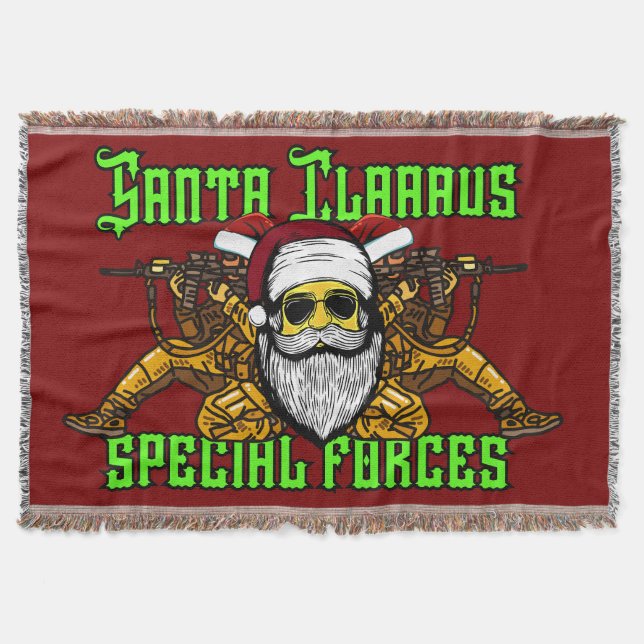 Cobertor Papais noeis, forças especiais, exército (Frente)