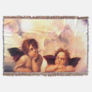 Cobertor Par de Anjos Putti