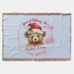 Cobertor Parto Especial Bebê-Menino Azul