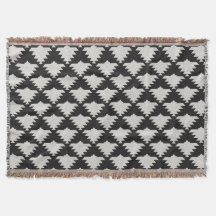 Pássaro Geométrico Tribal Vintage | Boho Preto e M