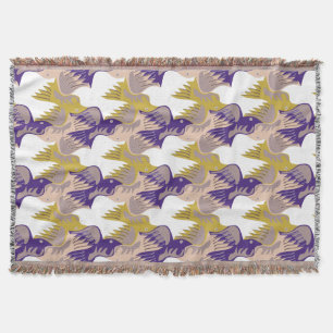 Cobertor Pássaros das Portas Tesselation Throw Blanket 4