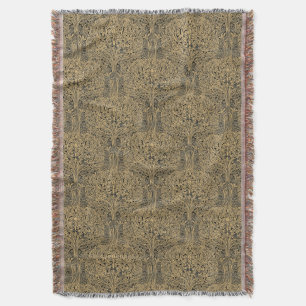 Cobertor Pássaros do estilo Artes e Artesanatos Vintage em 