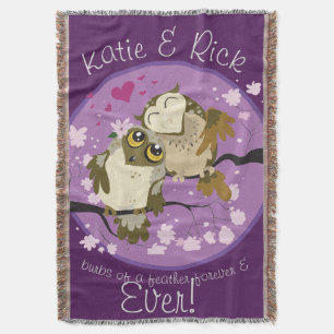 Cobertor Pássaros Luvares Cortam Burbos de Penas para Sempr