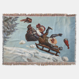Cobertor Passeio de Trenó de Natal Wilhelm Larsen