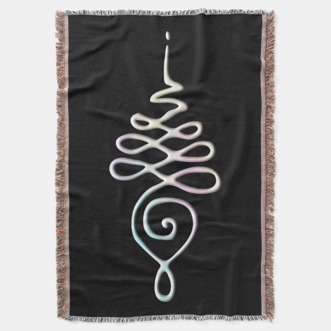 Cobertor Pastel Unalome (Frente Vertical)