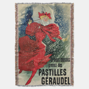 Cobertor Pastilhas Antigas Art Nouveau Geraudel para Tosse