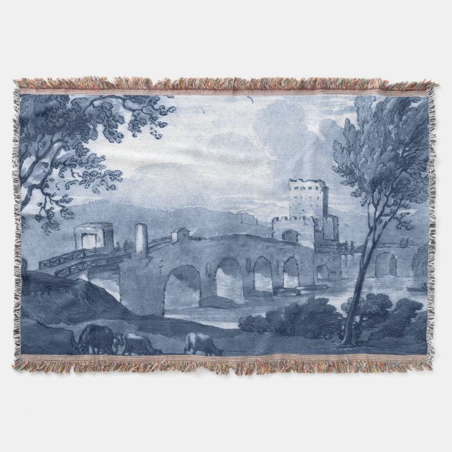 Cobertor Pastoral Toile - Ponte (Frente)
