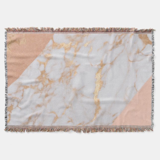 Cobertor Peachy Marble Elegance (Frente)