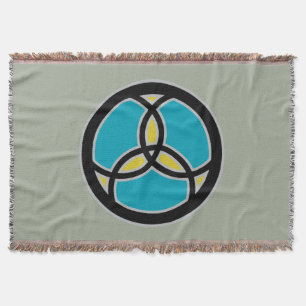 Cobertor Peixe Jesus Trindade Vitral - RWB