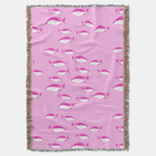 Cobertor Peixe rosa