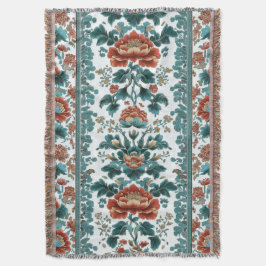 Cobertor Peony Brocade