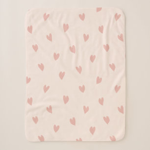 Cobertor Pequeno Rosa Pálido Sweetheart Sherpa