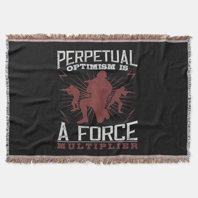 Cobertor Perpetual Optimism Is A Force Multiplier (Frente)
