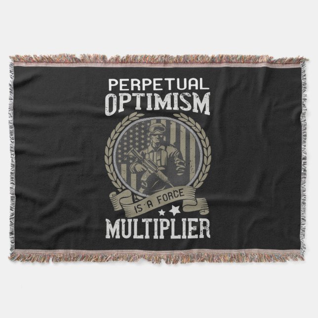 Cobertor Perpetual Optimism Is A Force Multiplier (Frente)