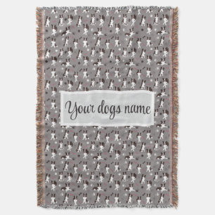 Cobertor Personalizado com Padrão de Border Collie