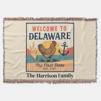 Cobertor Personalizado de Delaware