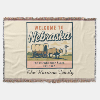 Cobertor Personalizado de Nebraska