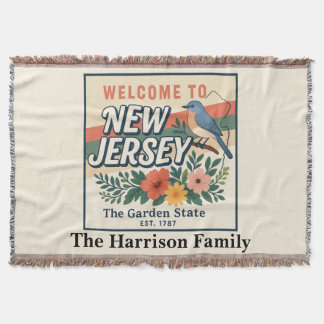 Cobertor Personalizado de New Jersey