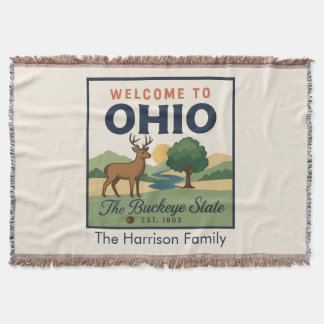 Cobertor Personalizado de Ohio