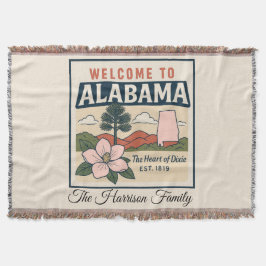 Cobertor Personalizado do Alabama