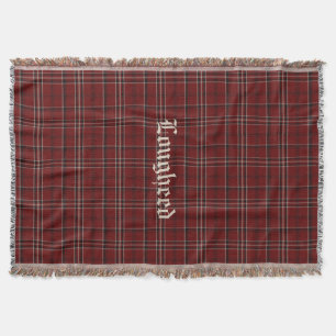 Cobertor Personalizado Xadrez Clan Lougheed Tartan