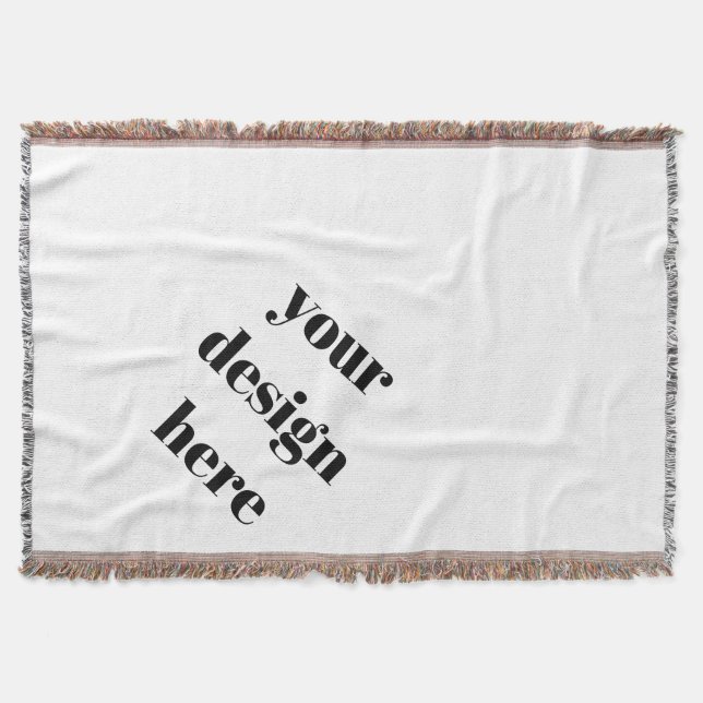 Cobertor Personalizar ou personalizar (Frente)