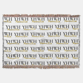 Cobertor Personalized YHWH YAHWEH Above All Else Christian