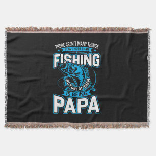 Cobertor Pesca Arte Papa Ama Mais Do Que Pescar
