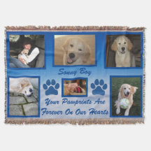 Pet Photo Rainbow Bridge "Your Pawprint"