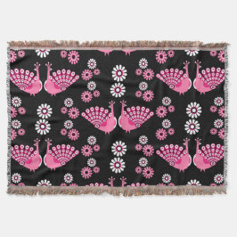 Cobertor Pheasants Peacock Art