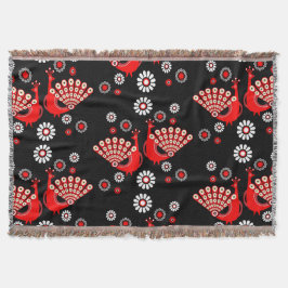 Cobertor Pheasants Peacock Art