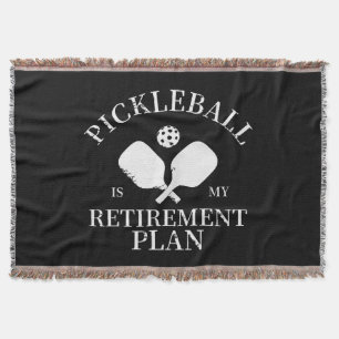 Cobertor pickleball é meu plano de aposentadoria