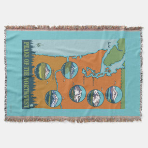 Cobertor Picos do noroeste - 5 montanhas diferentes