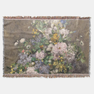 Cobertor Pierre-Auguste Renoir Primavera Buquê