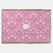 Pink Hummingbird Coquette Flor personalizado