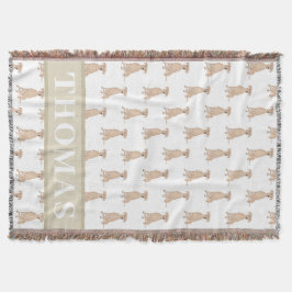 Cobertor Pinscher Alemão Personalizado