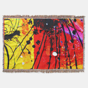 Cobertor Pintura de Padrões Brilhantes. Comprar Agora