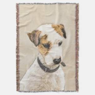 Cobertor Pintura do Parson Jack Russell Terrier - Arte Cani