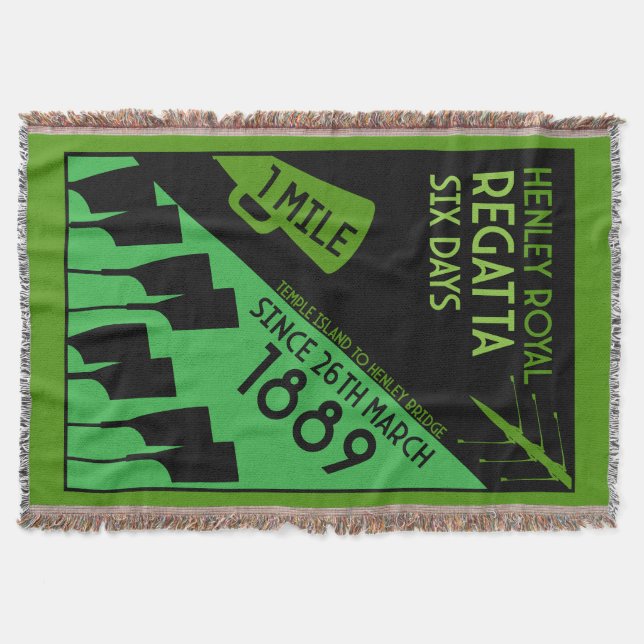 Cobertor Piquenique do rio Thames Regatta (Frente)