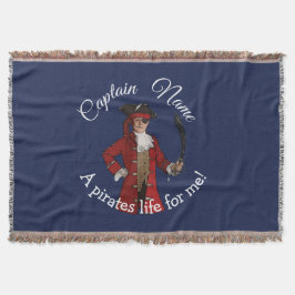 Cobertor Pirata do Partido dos Meninos Náuticos