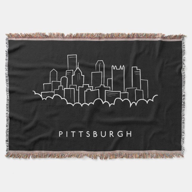 Cobertor Pittsburgh Pensilvânia (Frente)