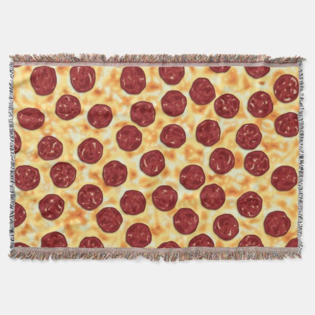 Cobertor Pizza Pepperoni (Frente)
