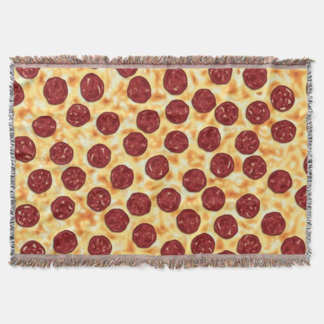 Cobertor Pizza Pepperoni (Frente)