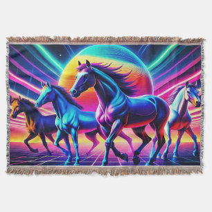 COBERTOR PLANETA HORSES