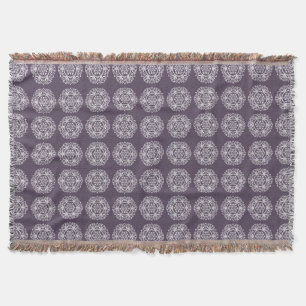 Cobertor Plum Mandala